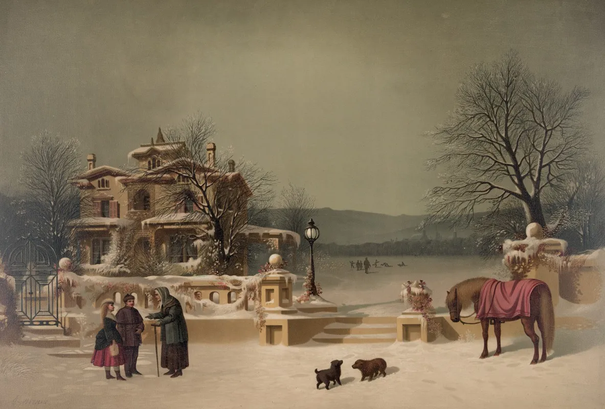 American Winter Scene