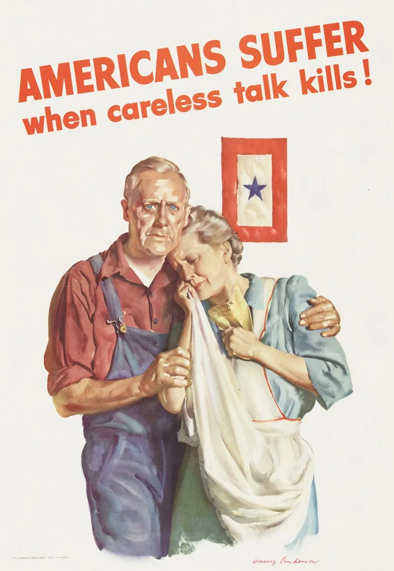 Americans Suffer When Careless Talk Kills