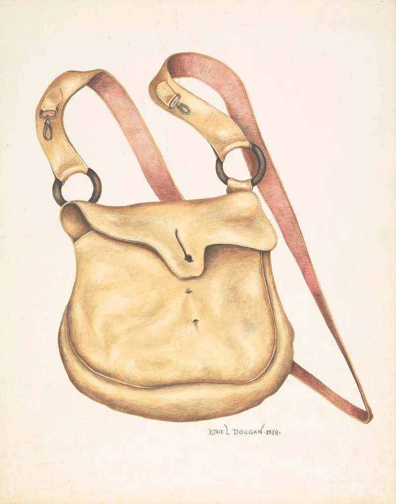 Ammunition Bag by Ethel Dougan - Canvas Print