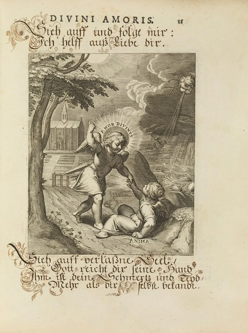 Amoris Divini Emblemata Pl 03
