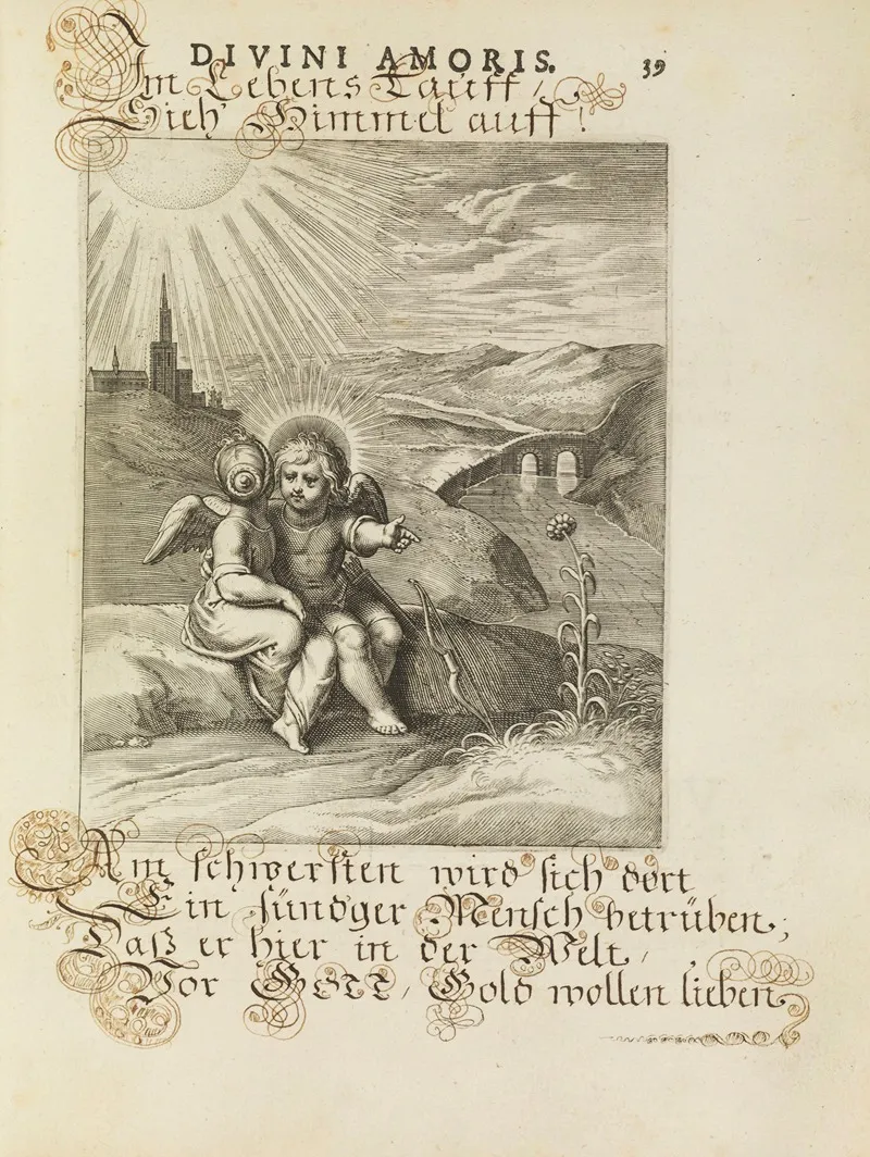 Amoris Divini Emblemata Pl 17