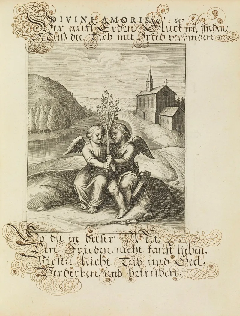 Amoris Divini Emblemata Pl 30