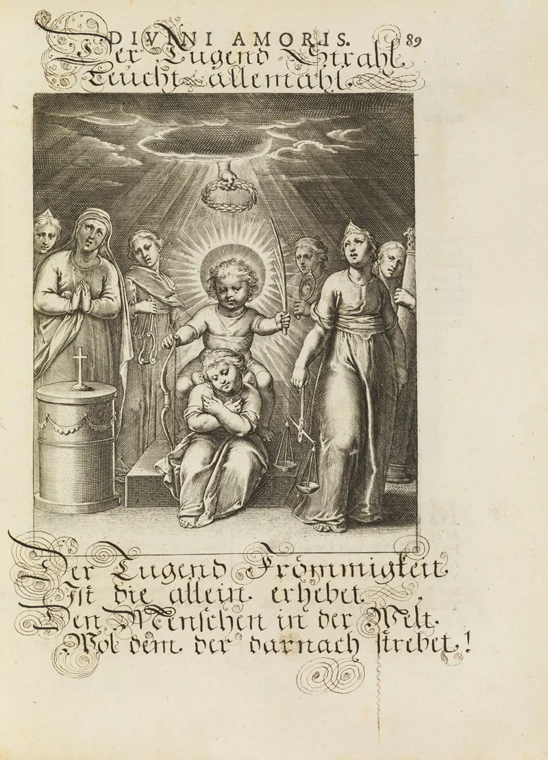 Amoris Divini Emblemata Pl 42