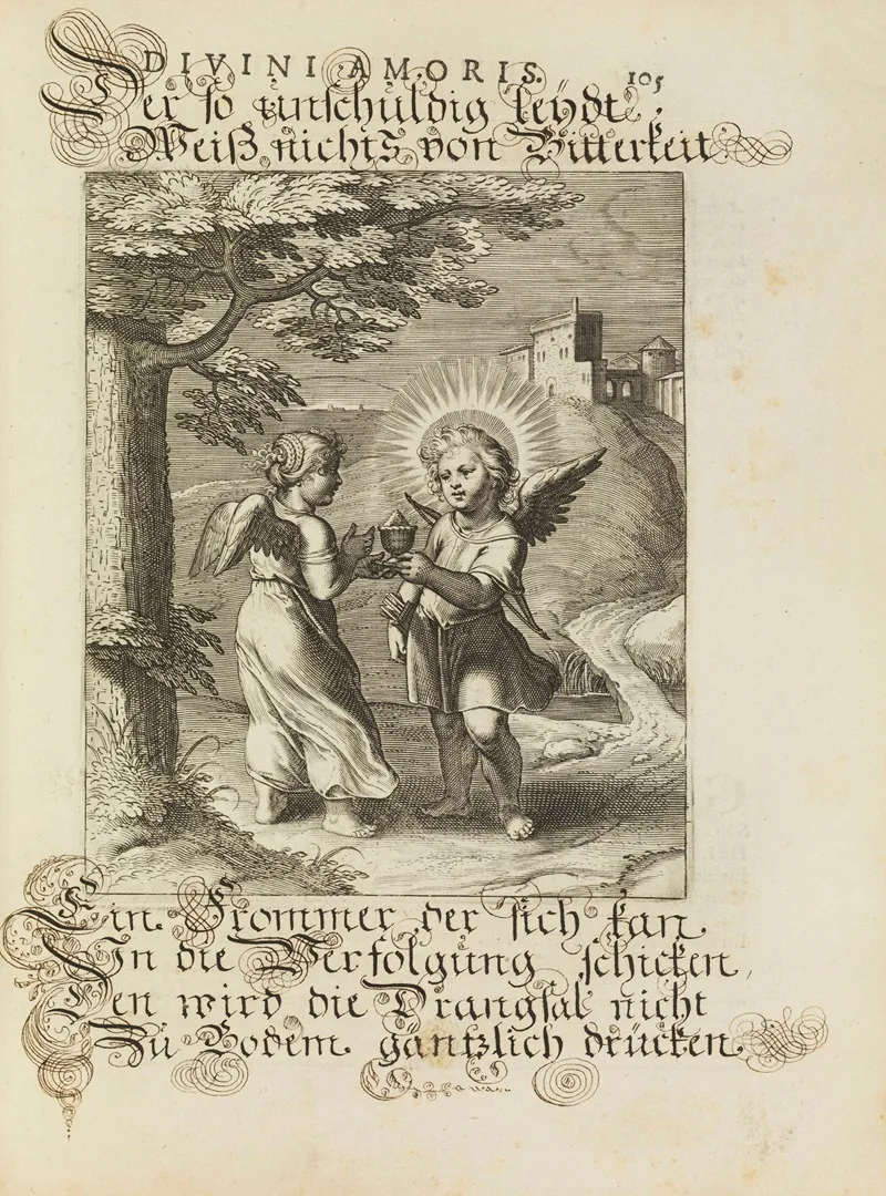 Amoris Divini Emblemata Pl 50