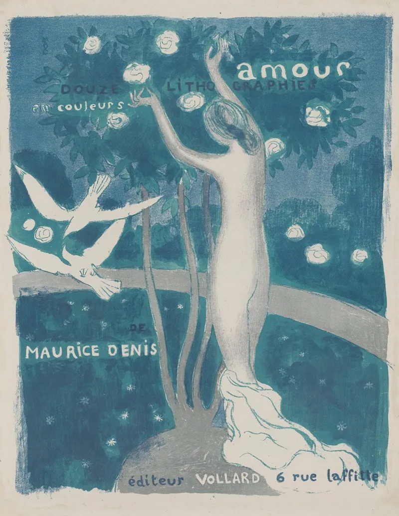 Amour Title Page by Maurice Denis - Canvas Print