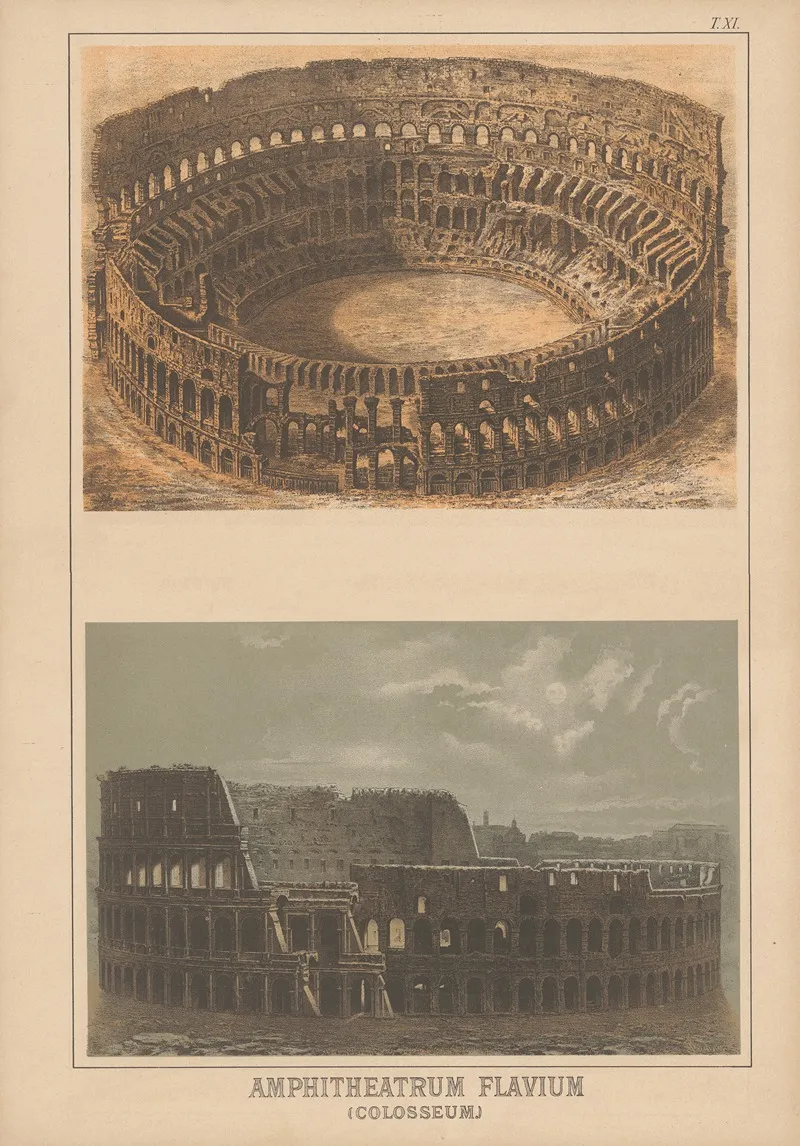 Amphitheatrum Flavium Colosseum by Christoph Ziegler - Canvas Print