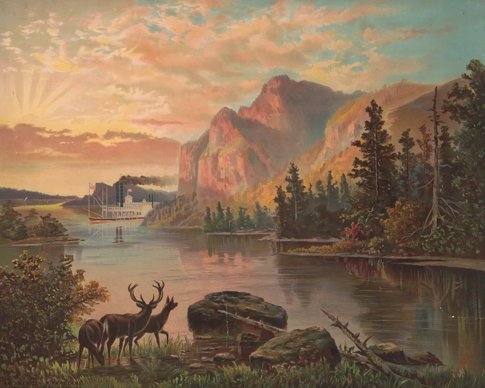 An American River Scene 2