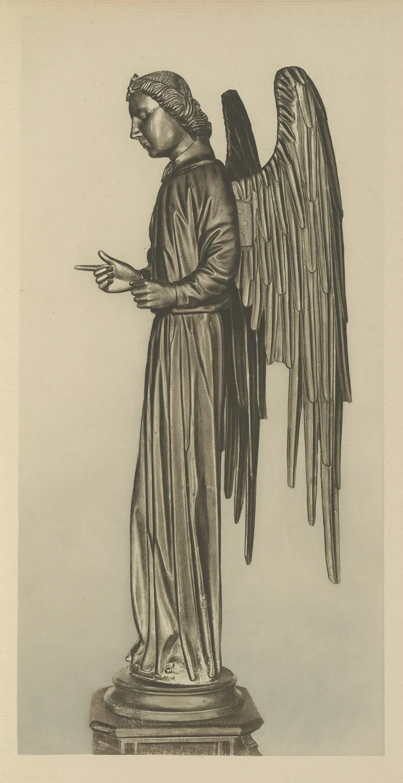 An Angel French Xv Century 2 by Wilhelm von Bode - Canvas Print