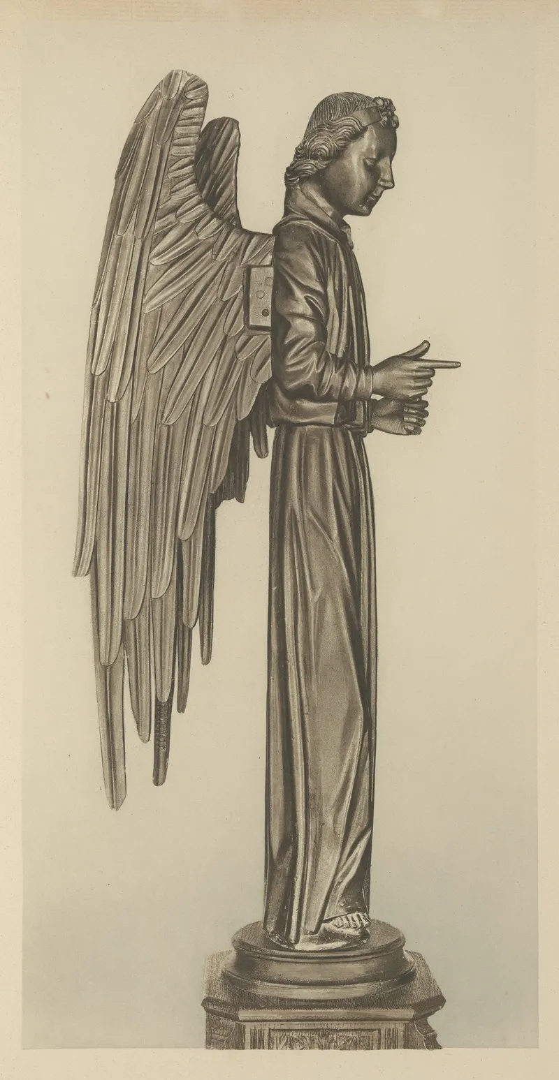 An Angel French Xv Century by Wilhelm von Bode - Canvas Print
