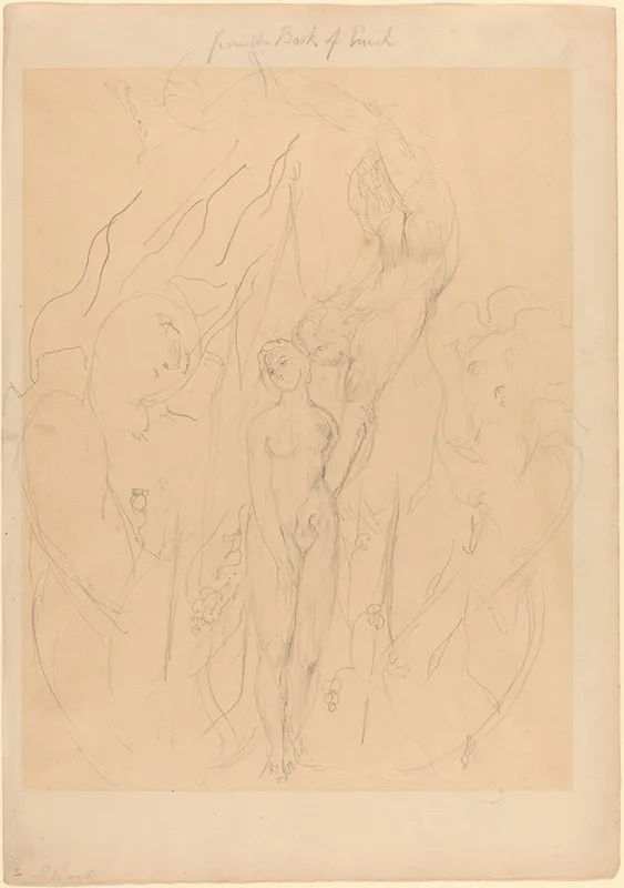 An Angel Teaching A Daughter Of Men The Secrets Of Sin