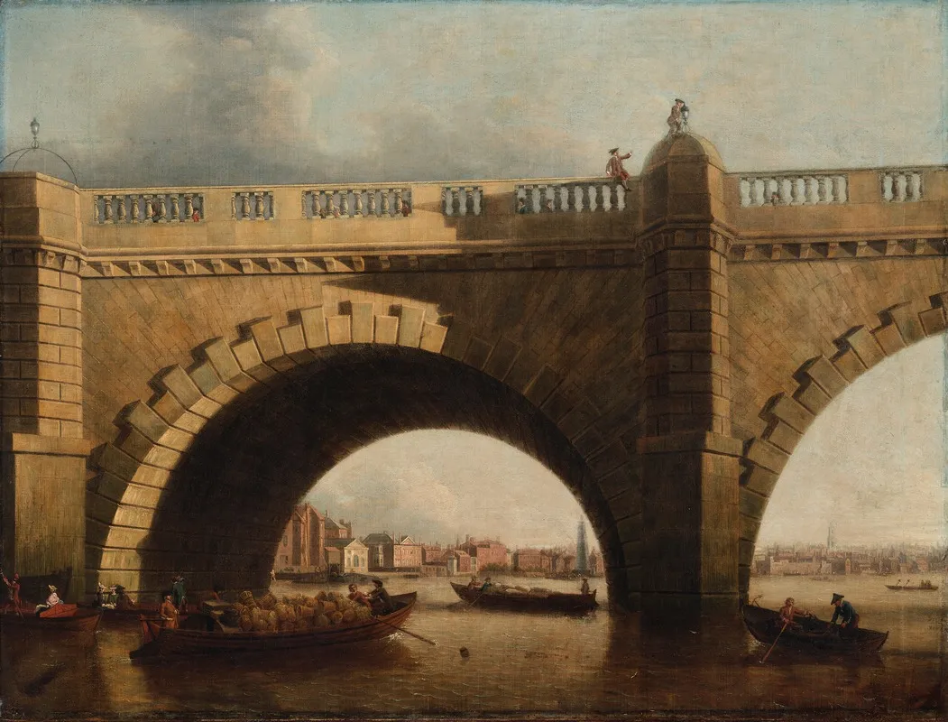 An Arch Of Westminster Bridge London