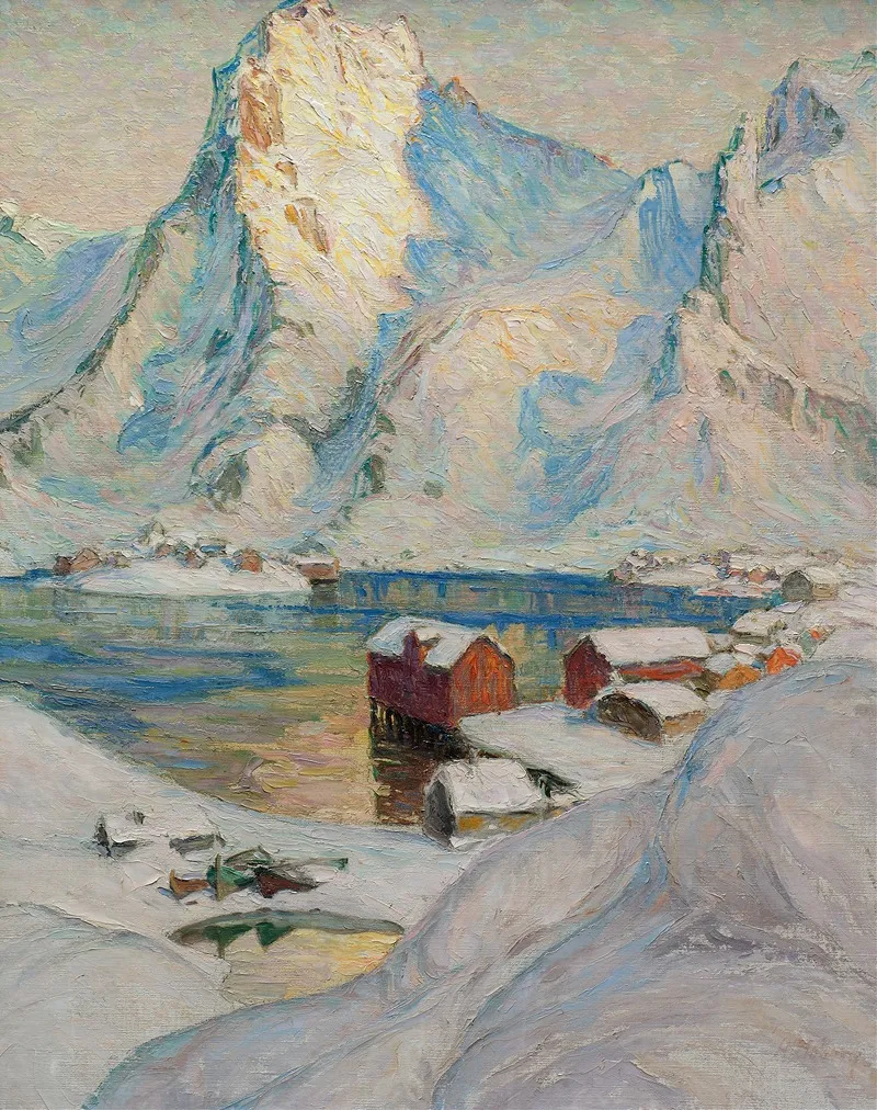 An Arctic Spring Day Study From North Norway