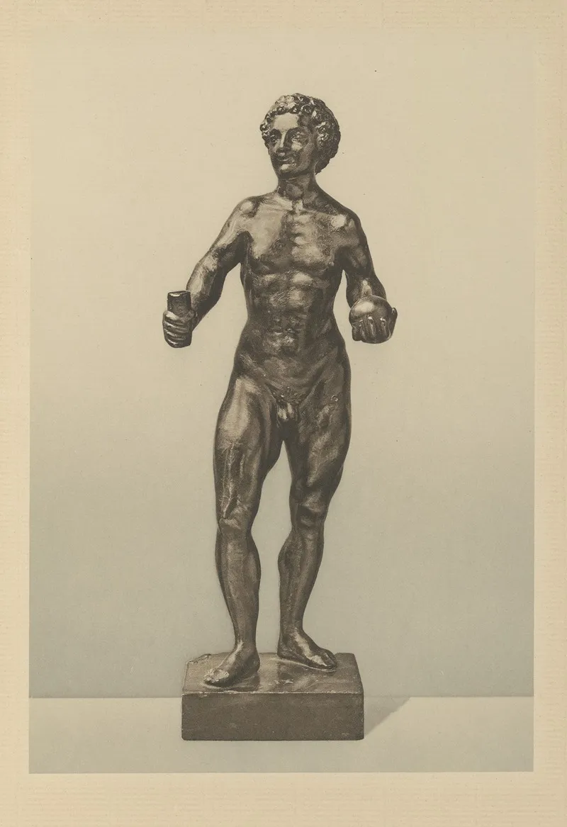 An Athlete Florentine Beginning Of Xvi Century School Of Bertoldo by Wilhelm von Bode - Canvas Print
