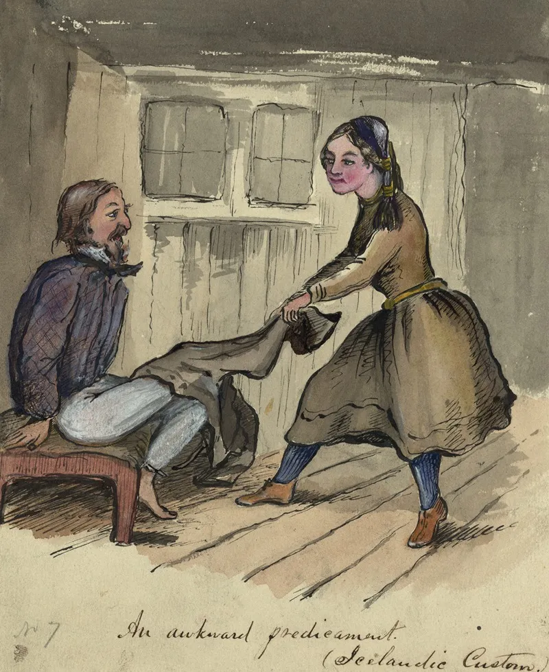 An Awkward Predicament Icelandic Custom