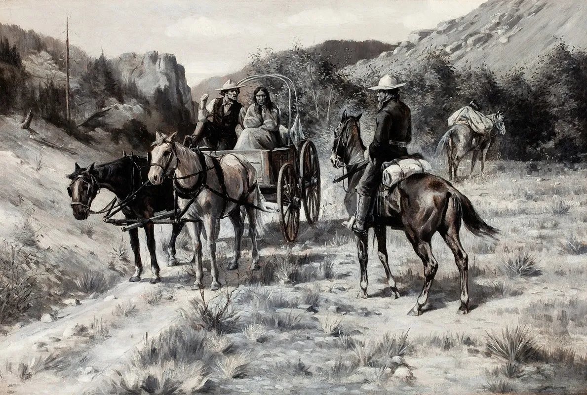 An Encounter On The Trail