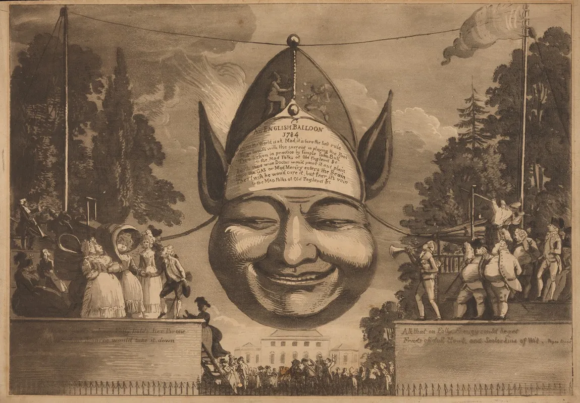 An English Balloon 1784