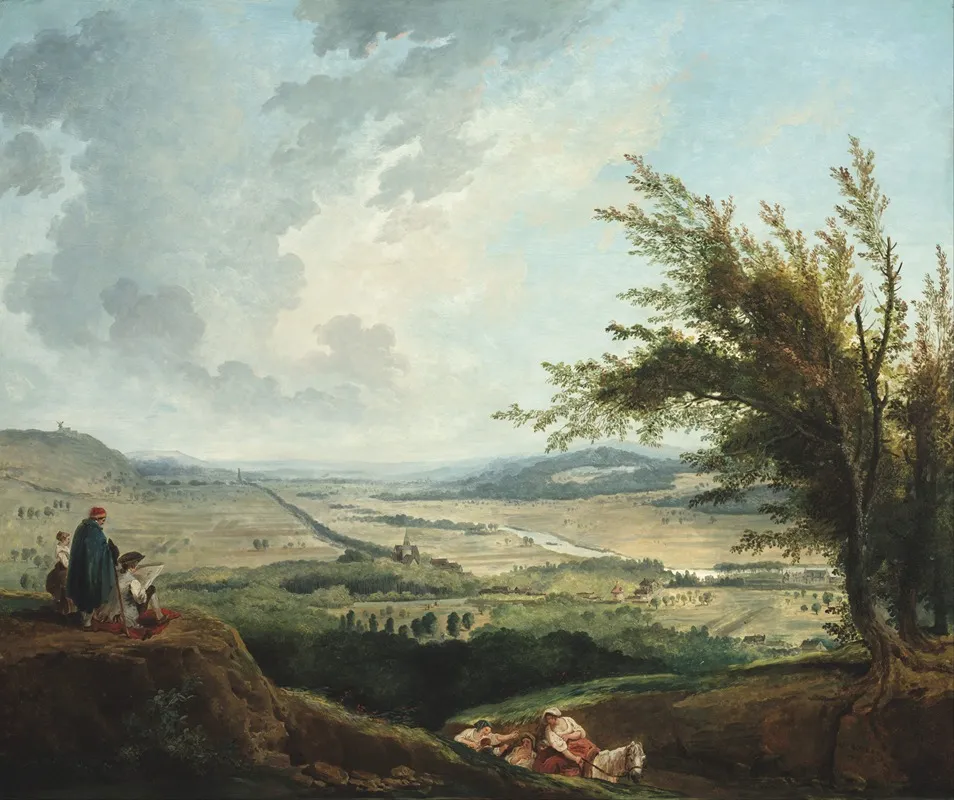 An Extensive Landscape Near Paris
