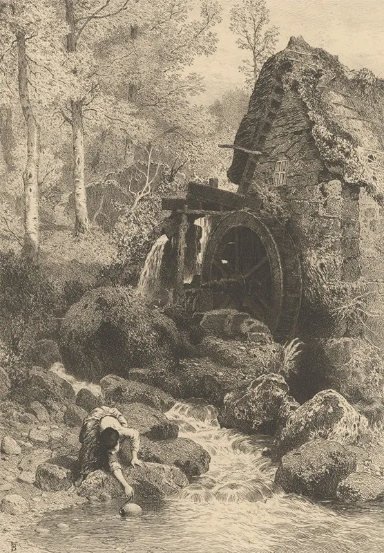 An Old English Mill