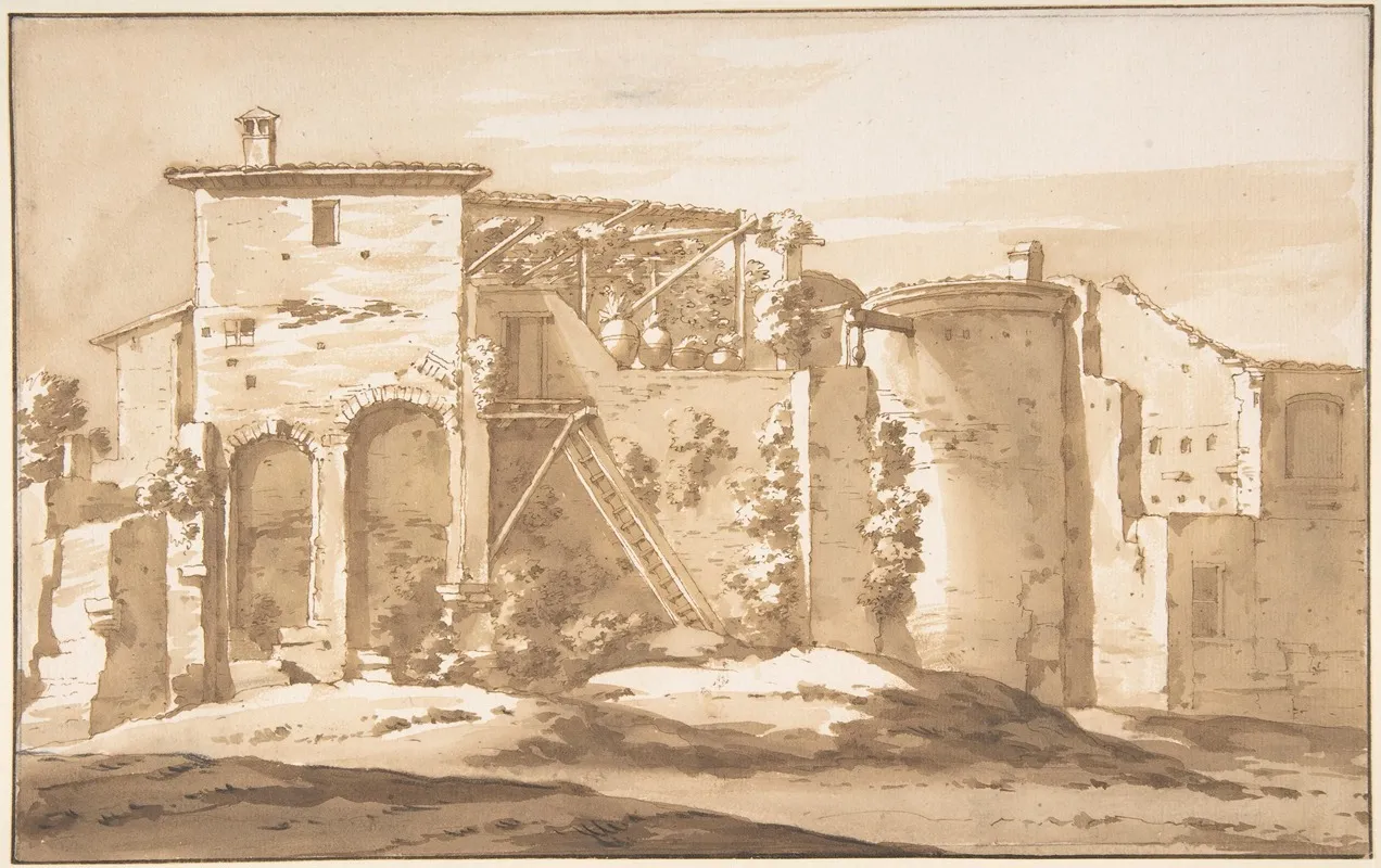 An Osteria In The Campagna