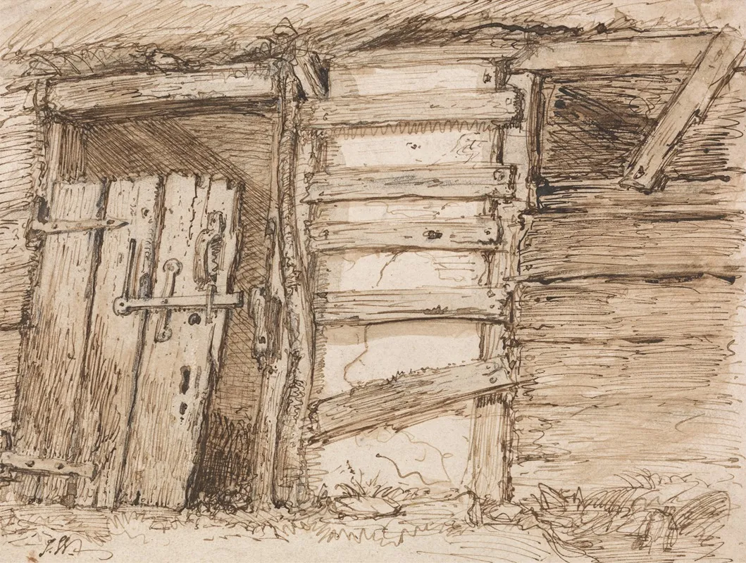 An Outhouse Wall