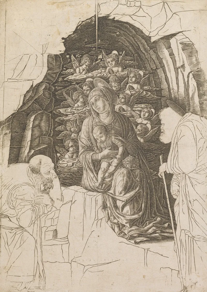 Anbetung Des Kindes In Der Hohle