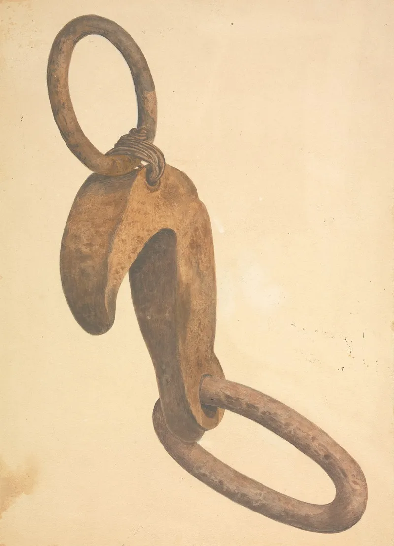 Anchor Trip Hook by William Frank - Canvas Print