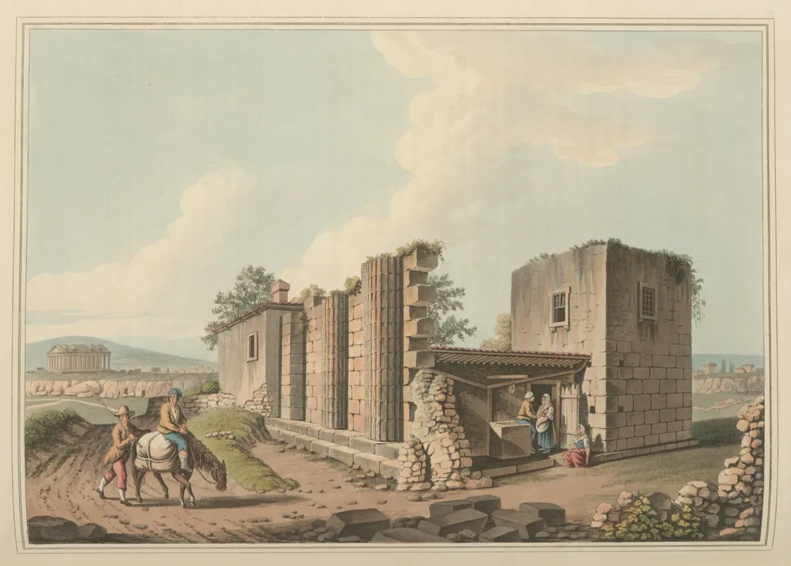 Ancient Temples At Agrigentum