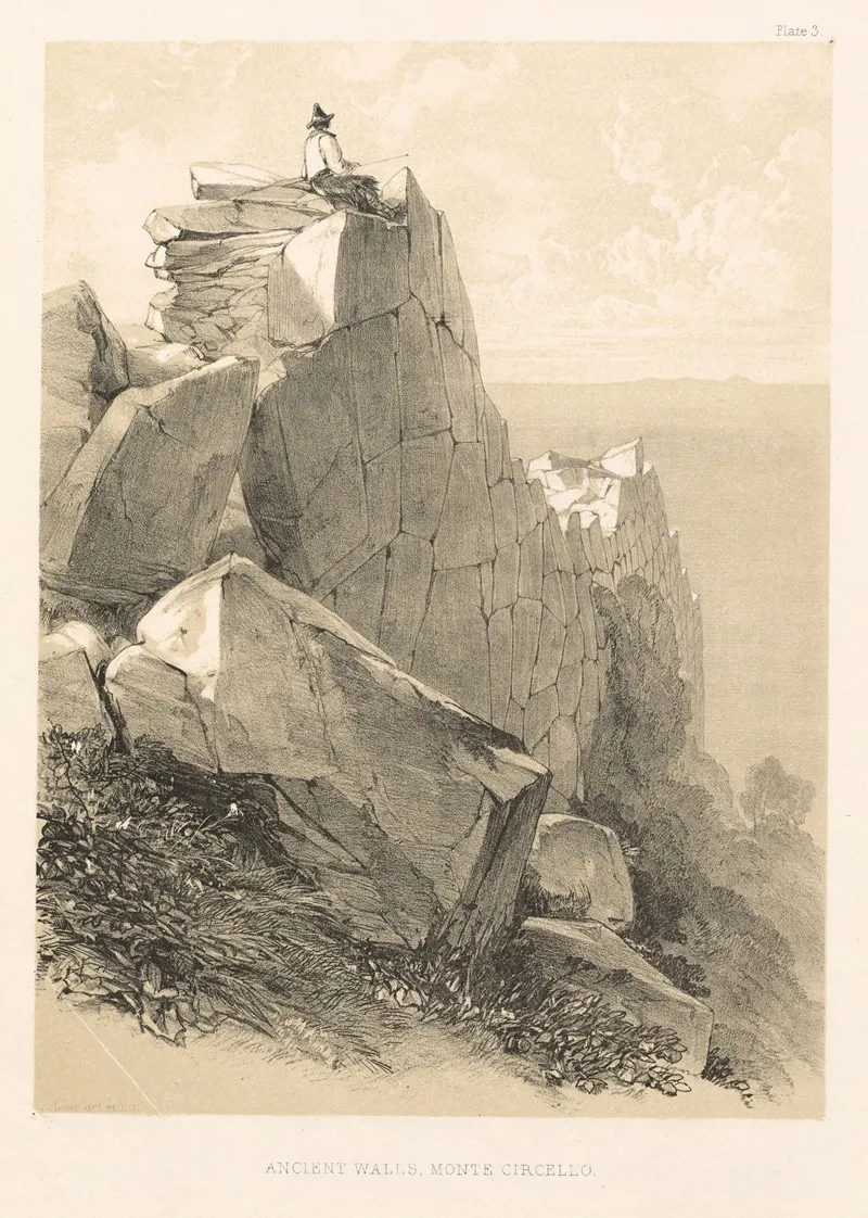 Ancient Walls Monte Circello