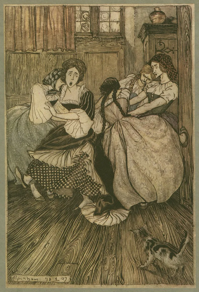 And The Maids Cried Good Gracious How Very Tenacious