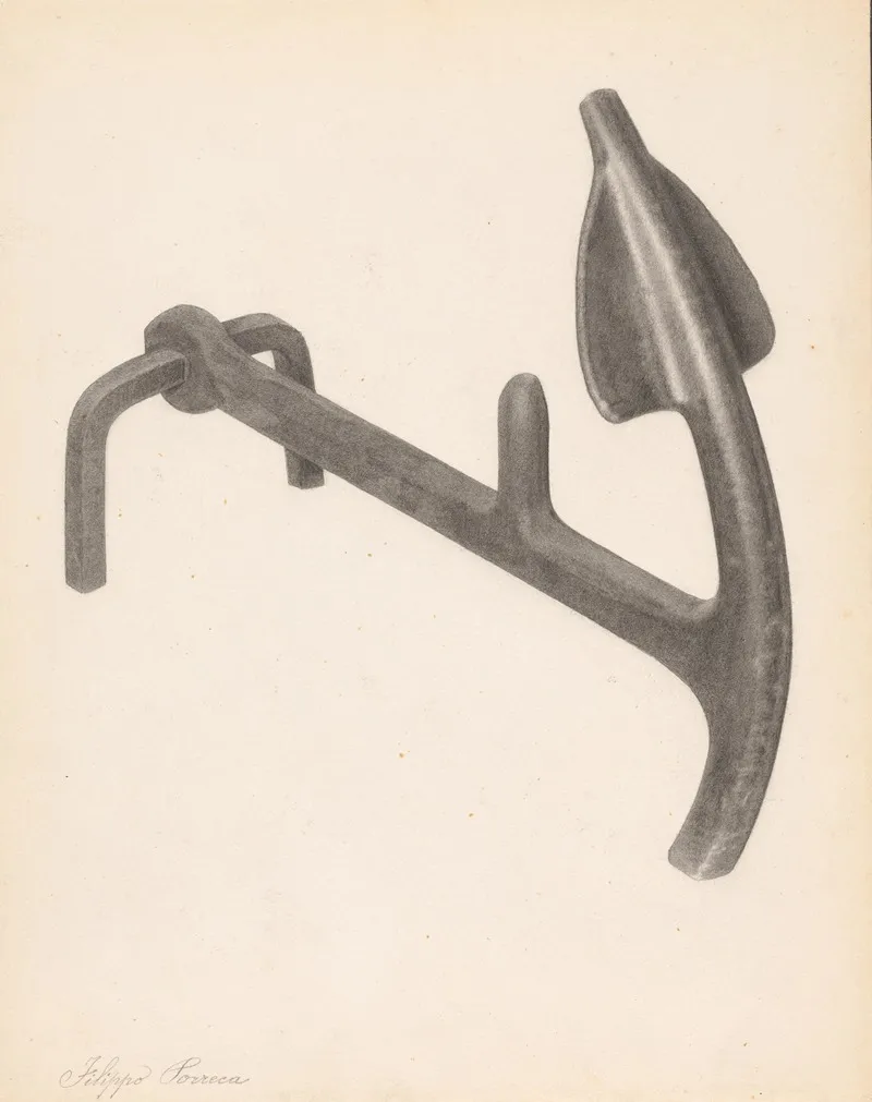 Andiron One Of Pair 3 by Filippo Porreca - Canvas Print