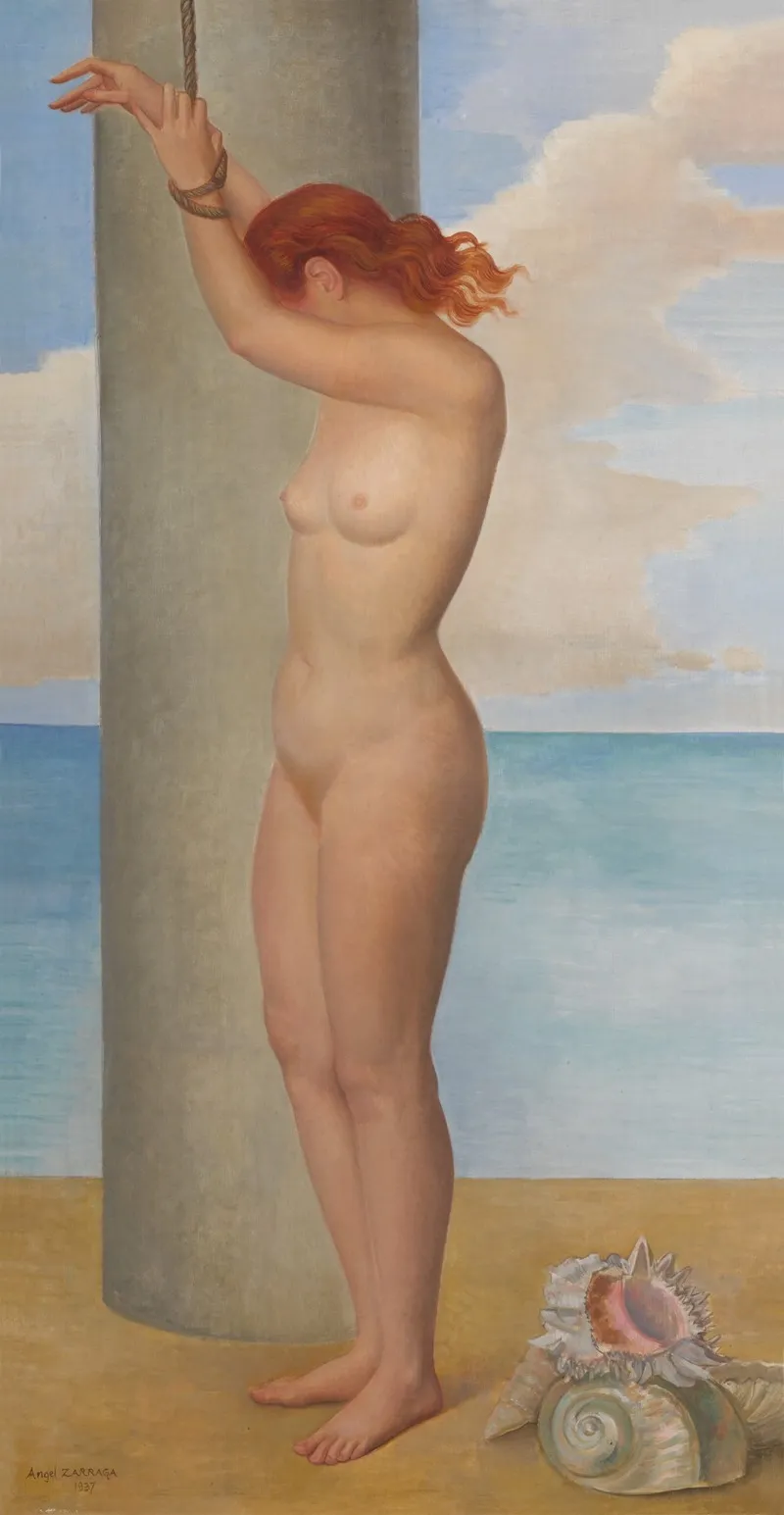 Andromede 3 by Ángel Zárraga - Canvas Print