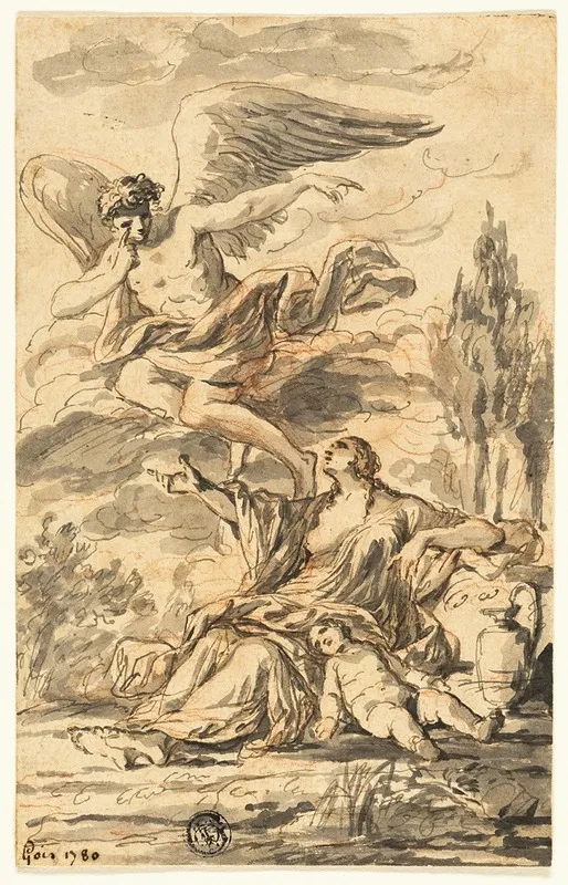 Angel Appearing To Hagar And Ishmael
