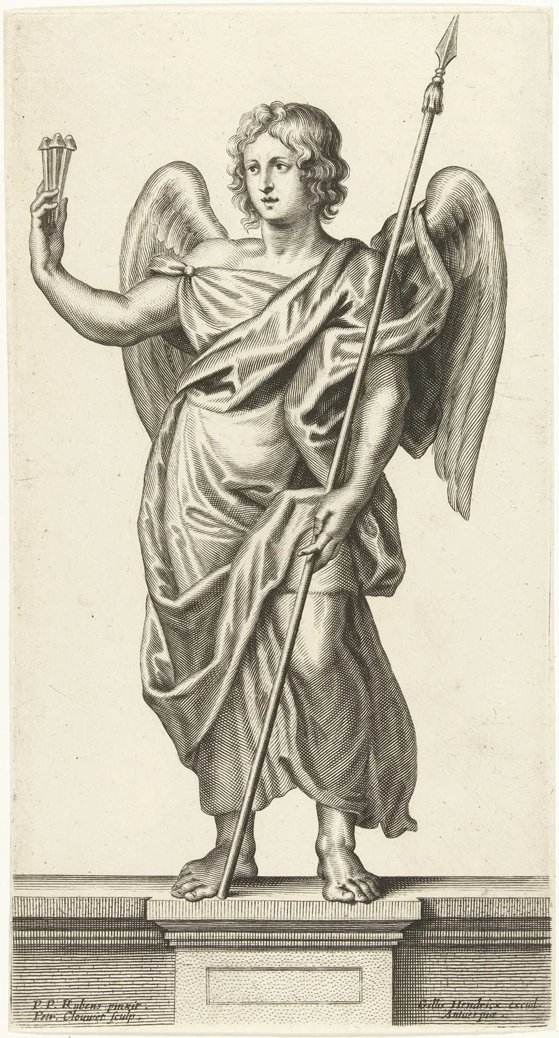 Angel With Lance And Nails