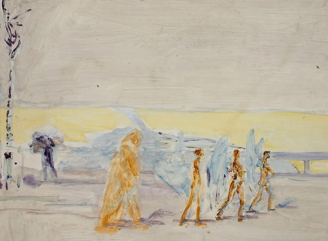 Angels 3 by Jacek Malczewski - Canvas Print