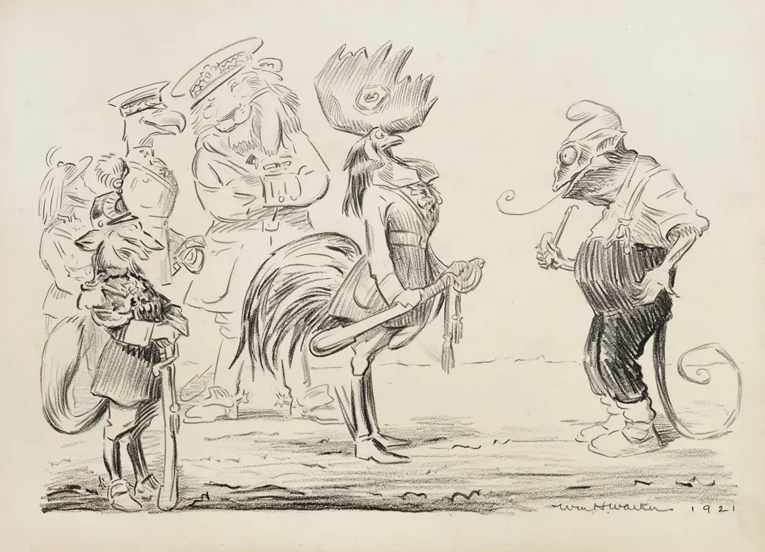 Animals Representing Several Countries