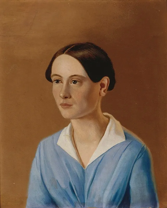 Ann Marie Fabritius by Ferdinand von Wright - Canvas Print