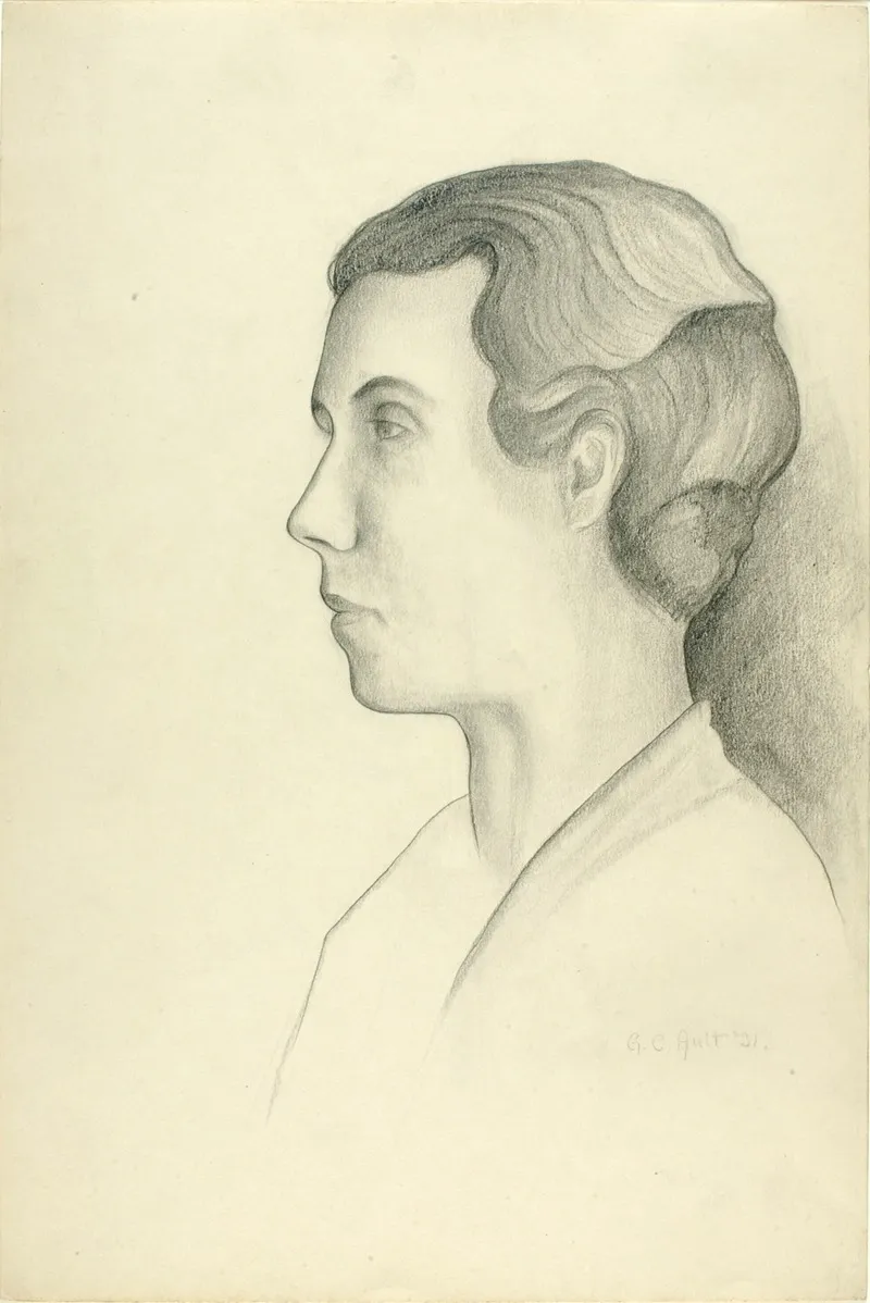 Anne by George Copeland Ault - Canvas Print