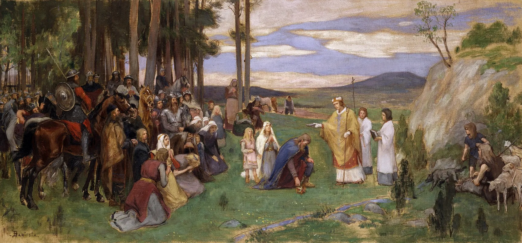 Ansgar Preaching Christianity 2