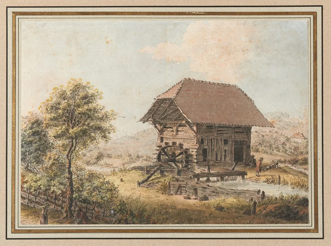 Ansicht Einer Muhle Im Berner Mittelland 2