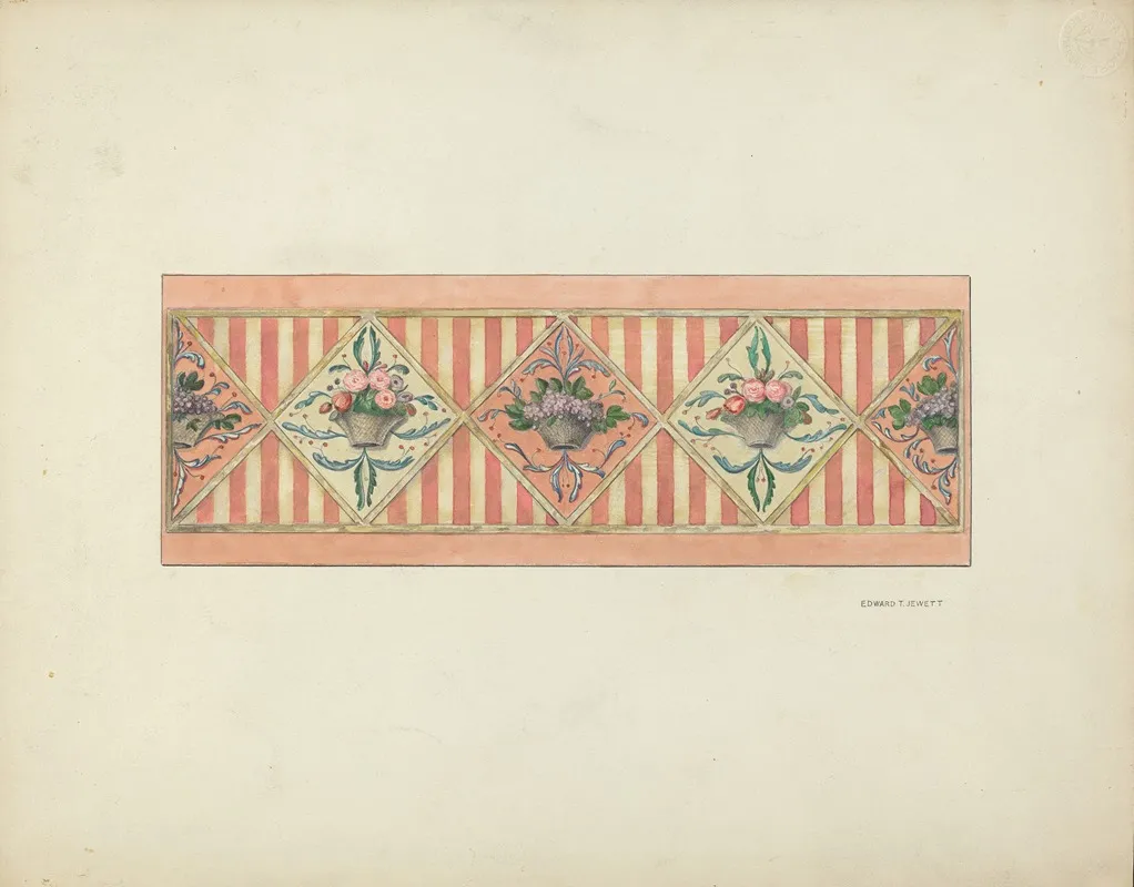 Antependium Of Altar by Edward Jewett - Canvas Print