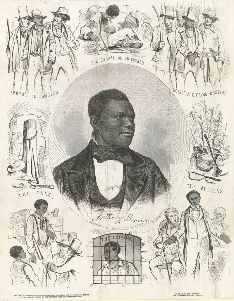 Anthony Burns by John Andrews - Canvas Print