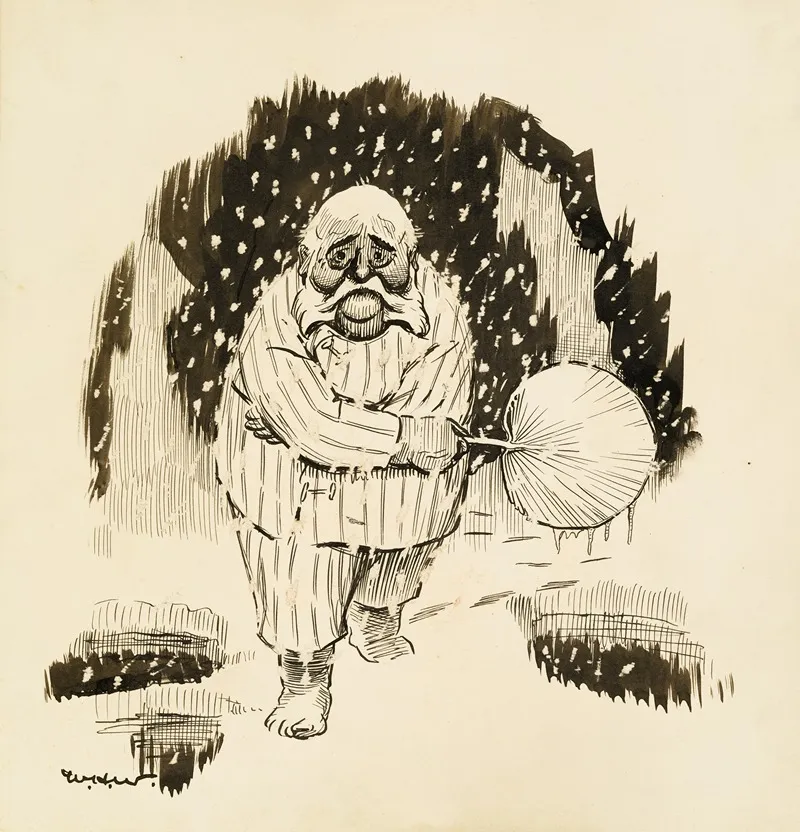 Anthony Comstock by William Henry Walker - Canvas Print