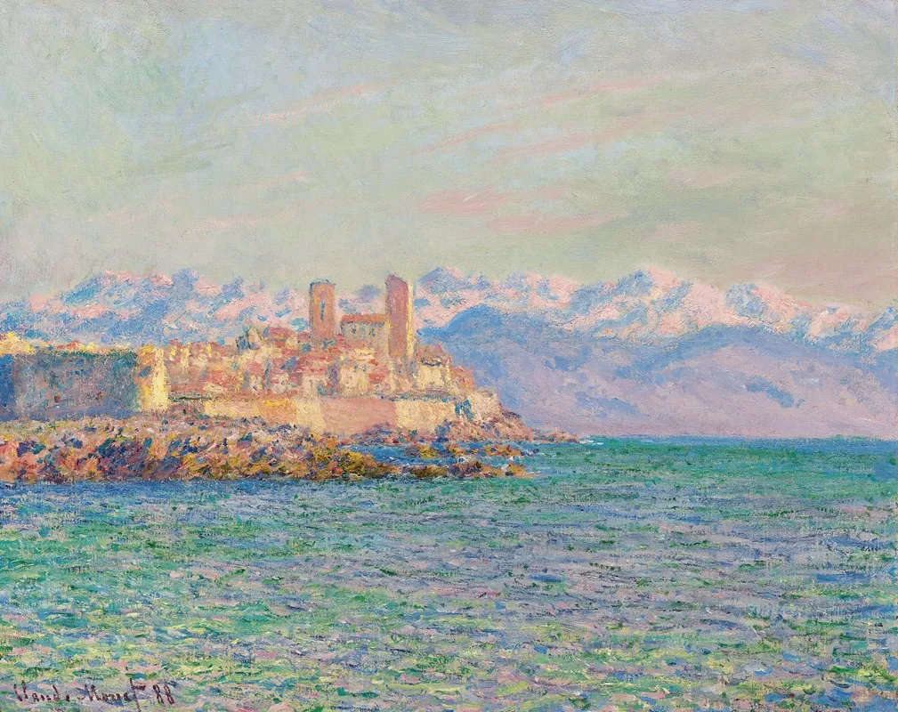 Antibes Le Fort by Claude Monet - Canvas Print