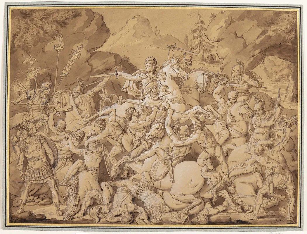 Antik Slagscene