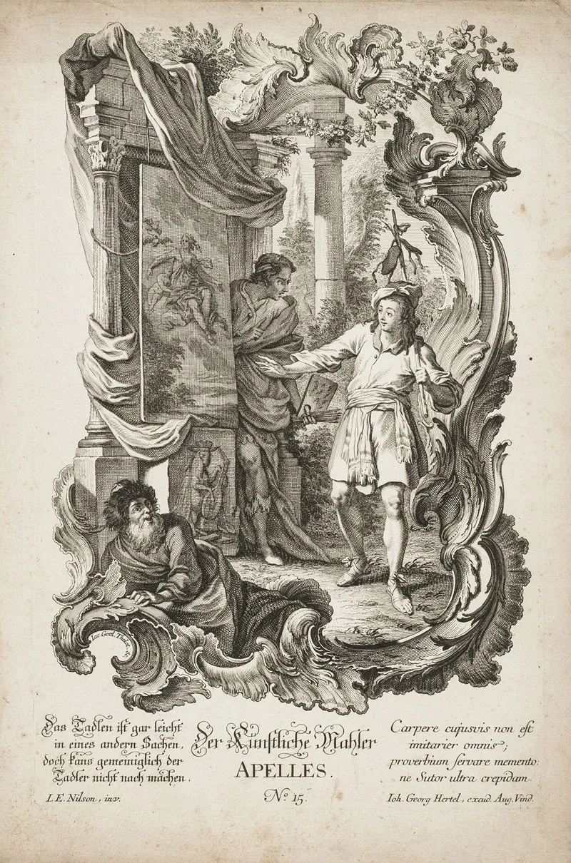 Apelles by Jakob Gottlieb Thelott - Canvas Print