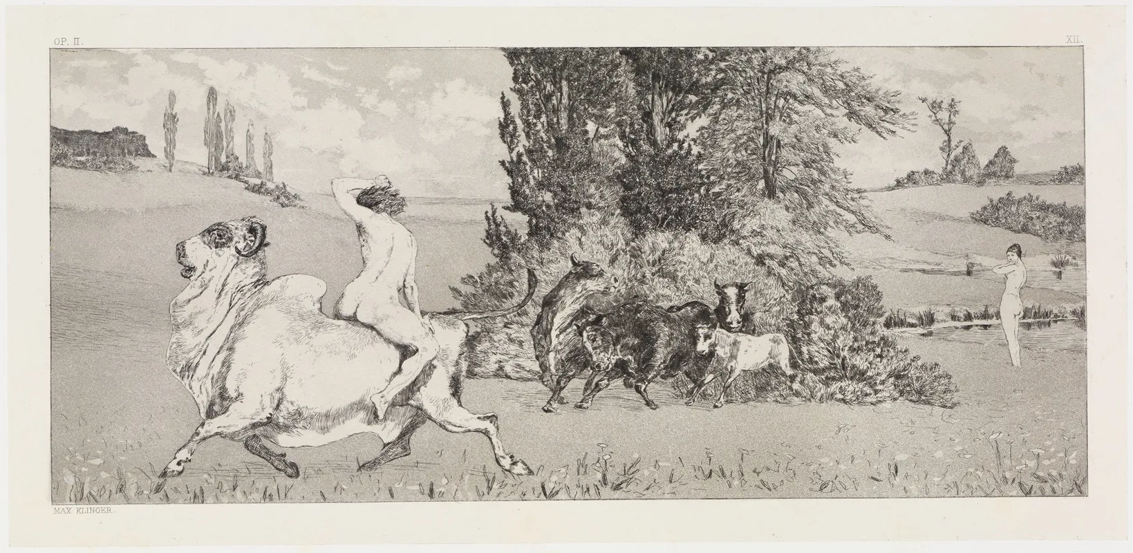 Apollo Und Daphne Iii Rettungen Ovidischer Opfer Opus Ii Blatt 12