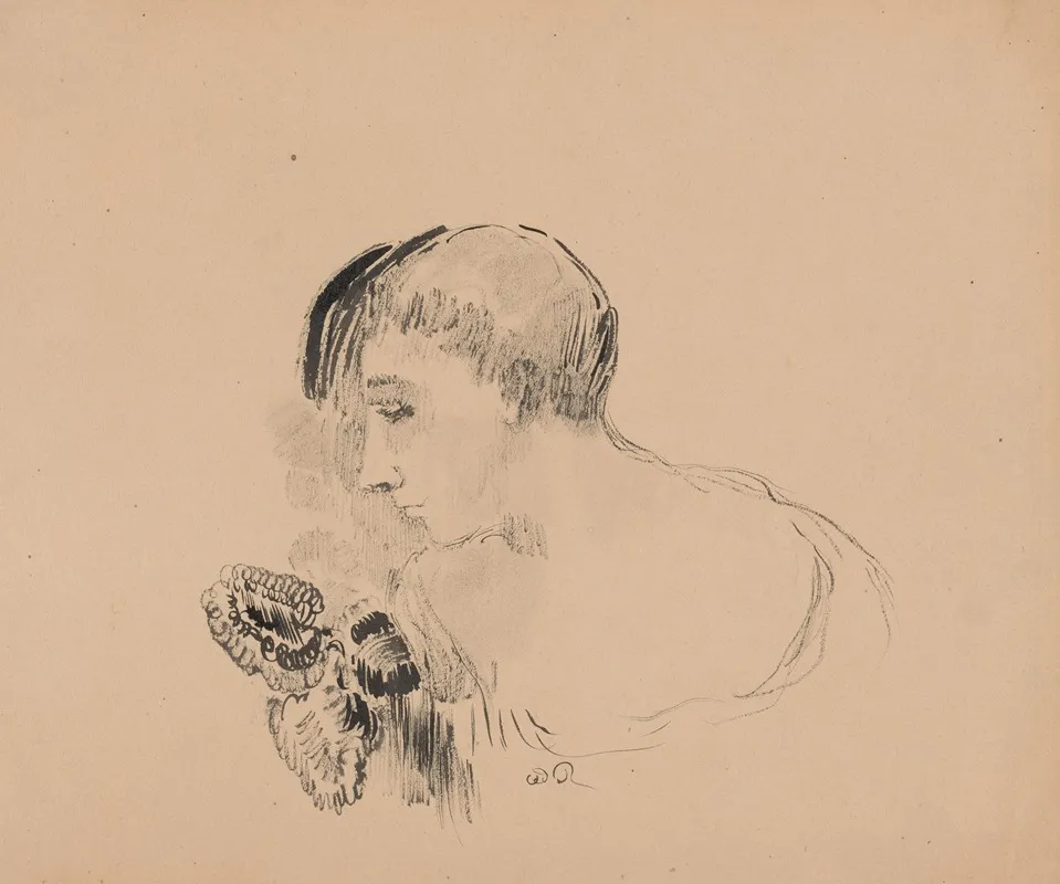 Apollonius by Odilon Redon - Canvas Print