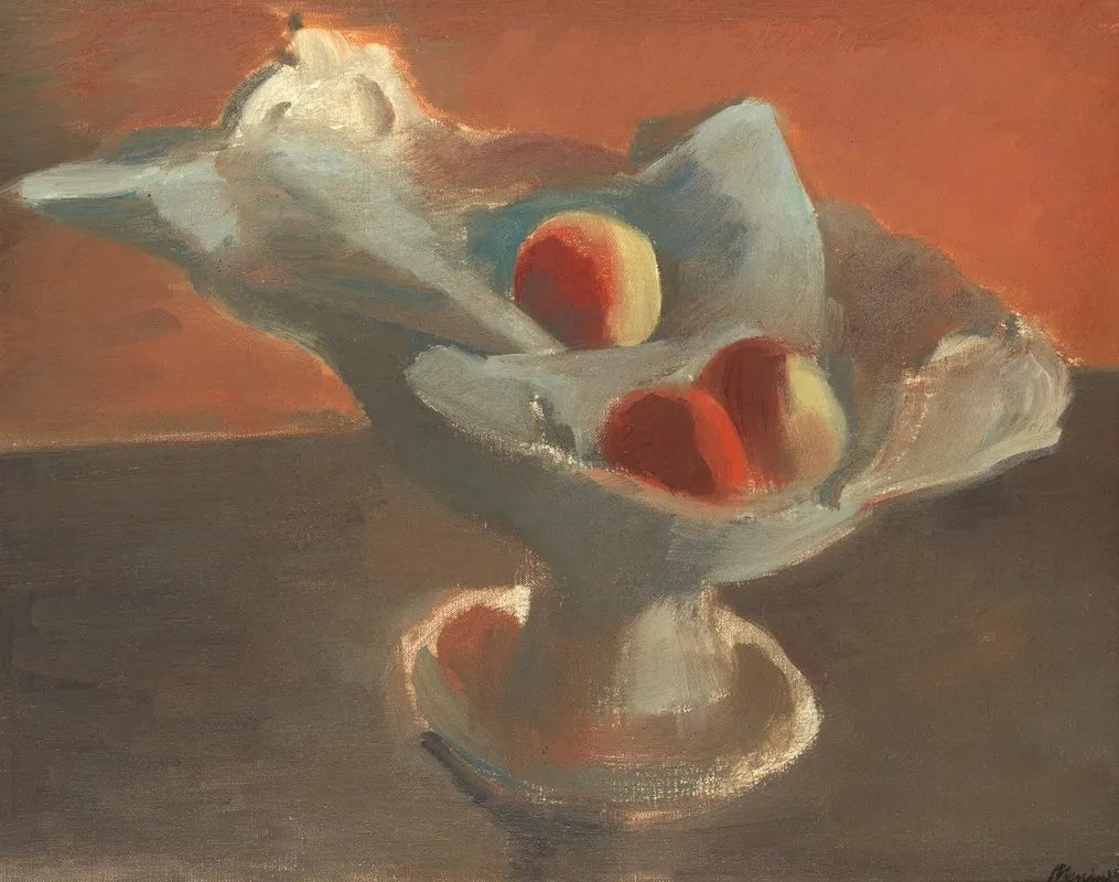 Apples In White Bowl