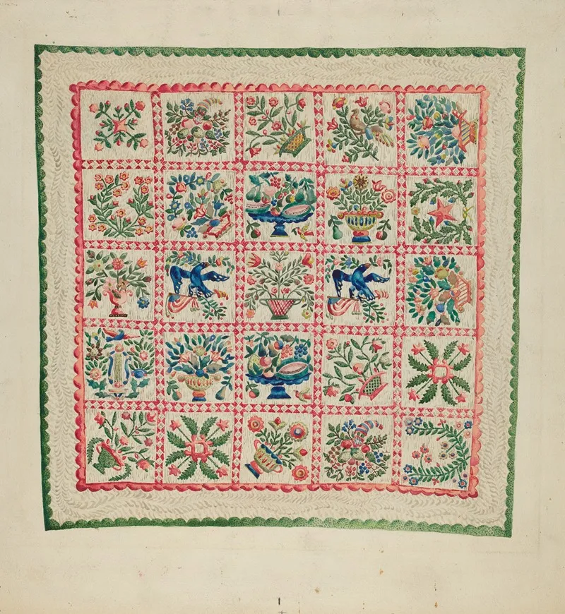 Applique Quilt 15