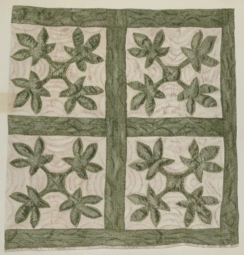 Applique Quilt 17